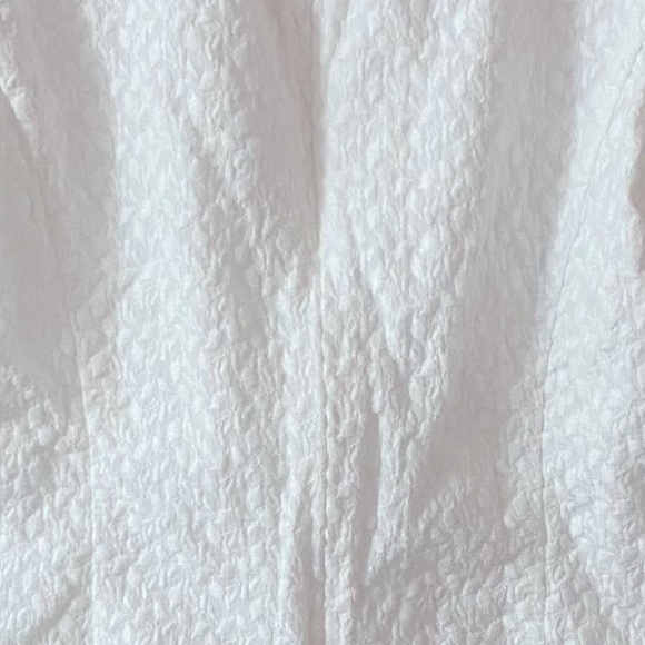 EUC Carolina Herrera Top, Algodon Cotton, Neutral, Sz 8, M, Off shoulder - Picture 9 of 14